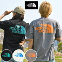 ゆうパケット発送!送料無料 ノースフェイス Tシャツ メンズ レディース 半袖 吸汗速乾 THE NORTH FACE カラー スキーム コットン ティー S/S FD Color Scheme Cotton Tee 綿100% バックプリント nt32548 2025春夏新作