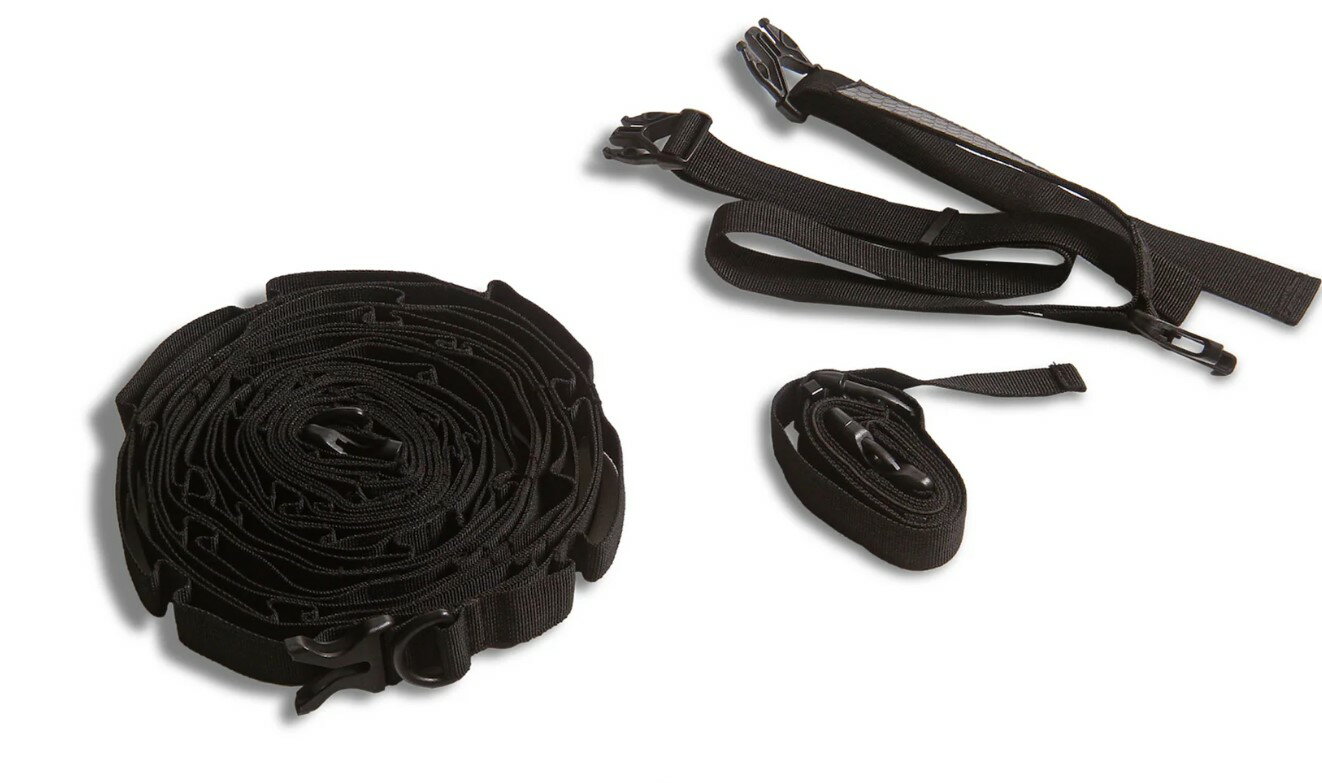 アノバ ANOBA ハンギングチェーン ブラックタープチェーン　可変式　380cm～580cm　収納袋付き