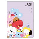 BT21 グッズ 下敷 ダイカット下敷きキ 下じき ちびぬい アップ 203719