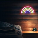 【送料無料 フックつき】LED 雰囲気ライト 虹 虹ライト 電池式 USB式 照明 電飾 部屋飾り ライト 誕生日 イルミネーション 飾り パーティー プレゼン...
