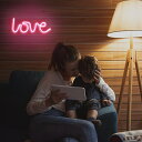 【送料無料 フックつき】LED 雰囲気ライト love loveライト 電池式 USB式 照明 電飾 部屋飾り 誕生日 イルミネーション 飾り パーティー プレ...