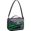 ゼット ランチバッグ ブラック×グリーン 長さ25×高さ16×巾15cm(6L) #BA1542-1948 ZETT