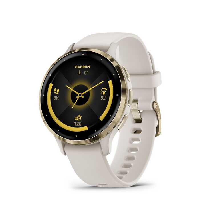 K[~ GARMIN Venu 3S(Fj[3S) {ꐳK [J[FAC{[~N[S[h] #010-02785-44 2023FWyy zyX|[cEAEghA AEghA @ށzyVenu 3S Ivory / Cream Goldz