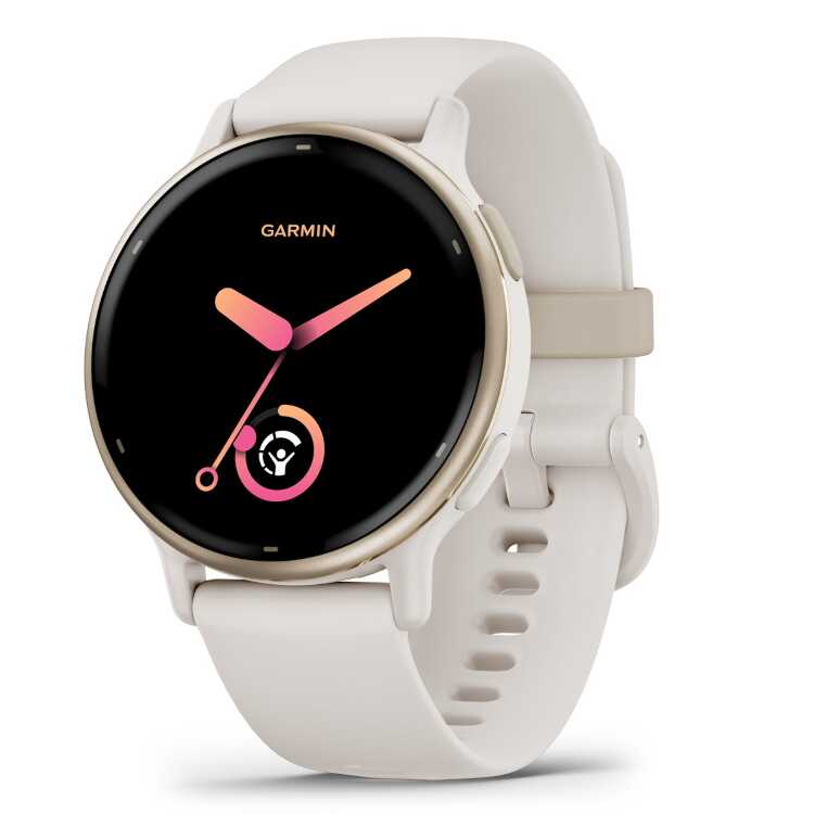 ߥ GARMIN vivoactive5(ƥ5) ܸ [顼ܥ꡼ߥ꡼ॴ] #010-02862-41 2023FWڤ ̵ۡڥݡġȥɥ 祮󥰡ޥ饽 GPSۡvivoactive 5 Ivory / Cream Gold