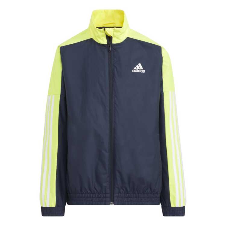 アディダス ADIDAS YB ウーブンスーツ ジュニア(上下セット) [サイズ：140cm] [カラー：レジェンドインク×ビームイエロー] #RP036-HM7126 【あす楽 送料込み(沖縄・離島を除く)】【スポーツ・アウトドア スポーツウェア・アクセサリー ジャージ】