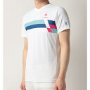 ルコックスポルティフ LE COQ SPORTIF ネオヘリテージゲームシャツ(メンズ)   #QTMTJA00-WHT 