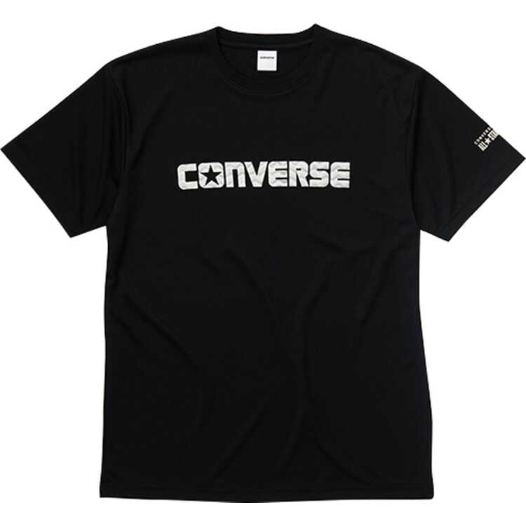 コンバース CONVERSE プリントTシャツ(メンズ) [サイズ：S] [カラー：ブラック×シルバー] #CB231356-1913 【送料無料】【スポーツ・アウトドア バスケットボール ウェア】