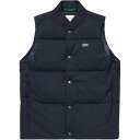 ラコステ ピケダウンベスト(メンズ) S(048) ネイビーブルー #BH101LJ-99-166 送料無料 LACOSTE(4)