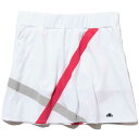 エレッセ コートラインスカート L ホワイト #EW221352-W 送料込み(沖縄・離島を除く) Court Line Skirt ELLESSE