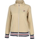フィラ フルジップジャケット(レディース) L ベージュ #VL2853-03 送料無料 FILA