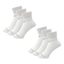 ニューバランス パフォーマンスアンクルレングス 6Pソックス S(21-23cm) ホワイト #LAS95236-WT NEW BALANCE