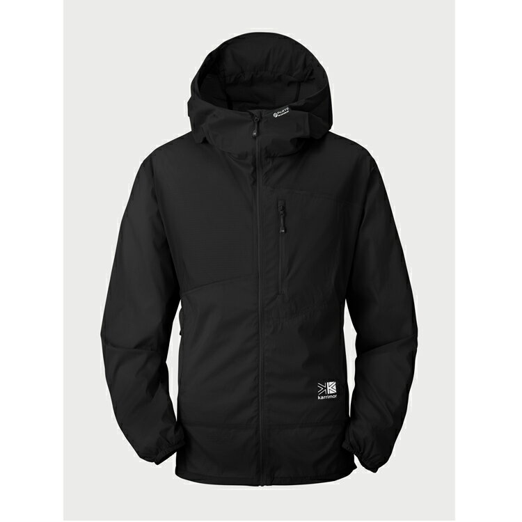 J}[ KARRIMOR EBhVF t[fB(Y) [TCYFM] [J[FubN] #101473-9000 2023SSyy zyX|[cEAEghA AEghA EFAzywind shell hoodie Blackz