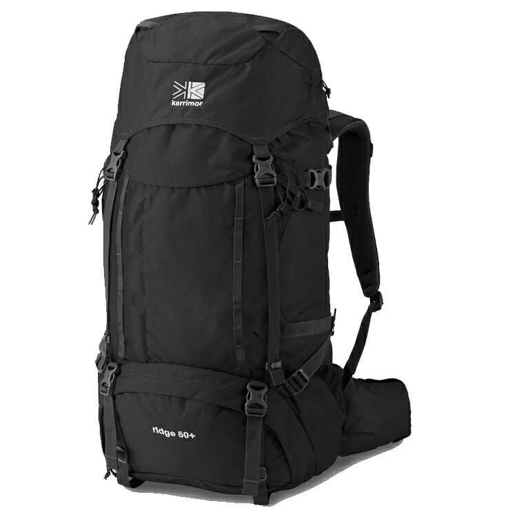 J}[ KARRIMOR bW 50vX [W obNpbN [J[FubN] [J[FH67~W32~D26cm(50L+)] #501095-9000 yy zyX|[cEAEghA AEghA obOzyridge 50+ Largez