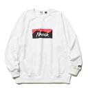 iK NANGA GRnCubh{bNXSXEFbgVc(Y) [TCYFM] [J[FzCg] #N1BLWHF5-WHT yzyX|[cEAEghA AEghA EFAzyECO HYBRID BOX LOGO SWEATSHIRTz