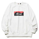 iK NANGA GRnCubh{bNXSXEFbgVc(Y) [TCYFXL] [J[FzCg] #N1blWHH5-WHT 2024SSyzyX|[cEAEghA AEghA EFAzyECO HYBRID BOX LOGO SWEATSHIRTz