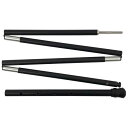 シナノワークス THE POLE SUB 120 折畳 ブラック 108〜120cm(4cmごと4段階)、怪/14mm+16mm #777033 送料込み SI...