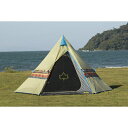 ロゴス LOGOS ナバホTepee 400 ティピーテント 組立サイズ(約):幅400×奥行345×高さ235cm #71806500 送料無料