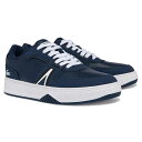 ラコステ スニーカー メンズ ラコステ LACOSTE メンズ L001 0722 2　レザースニーカー [サイズ：28.5cm(UK10.5)] [カラー：ネイビー×ホワイト] #43SMA0075-092 2023SS【あす楽 送料無料】【靴 メンズ靴 スニーカー】