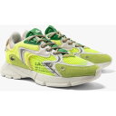 ラコステ L003 NEO 123 1 SMA メンズ 27.0cm(UK9) イエロー #45SMA0001-Y21 送料込み LACOSTE