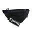 スラッシャー THRASHER Coating Waist Bag [カラー：ブラック×ブラック] #THR-145-9090 【スポーツ・アウトドア スケートボード・インラインスケート バッグ・ケース】