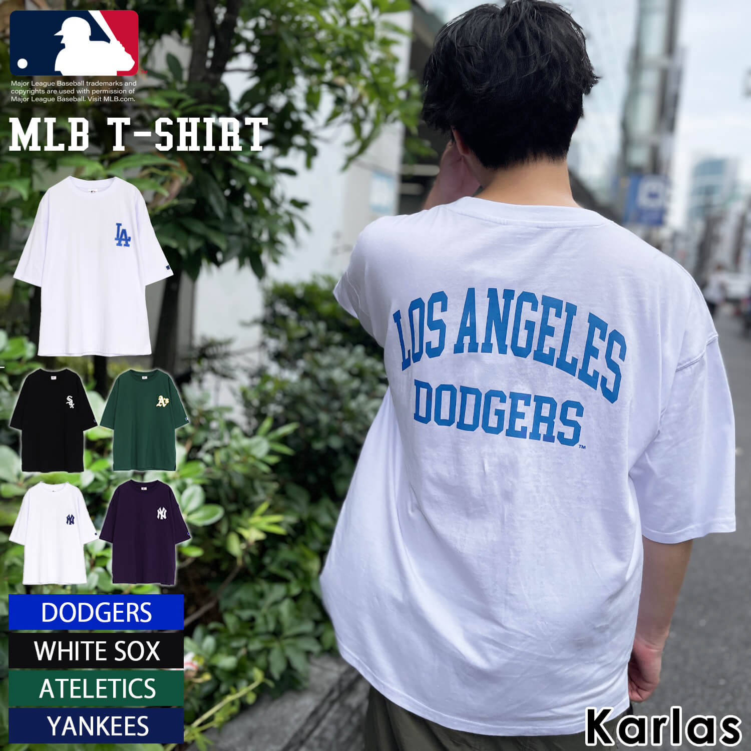 MLB エムエルビー Tシャツ メンズ 半