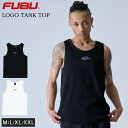 FUBU フブ タンクトップ メンズ 綿 ノースリーブ インナーシャツ 白 黒 肌着 スポーツ ジム ヒップホップ ダンス フィットネス トレーニングウェア ラ...