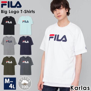 FILA フィラ Tシャツ メンズ 半袖 スポーツ ブランド カットソー おしゃれ トップス カジュアル クルーネック 人気 ロゴ シンプル 黒 白 紺 夏 メンズファッション 彼氏 プレゼント 男性 紳士 安い 注目 夏 中学生 高校生 karlas 2023ss