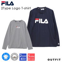  FILA フィラ Tシャツ メンズ 長袖 ドライ 速乾 スポーツ Tシャツ ビッグロゴ ブランド スポーツウェア ロゴプリント 無地 ブラック ネイビー ホワイト グレー 吸汗速乾 おしゃれ トレーニングウェア プレゼント outfit ギフト