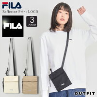 FILA フィラ ショルダーバッグ レディース 斜めがけ 肩がけ 軽い リフレクト スポーツブランド おしゃれ かわいい かっこいい 高校生 中学生 小学生 女子 大人 カジュアル ロゴ ブラック 黒 ホワイト 白 ベージュ 旅行 プレゼント ギフト outfit ホワイトデー