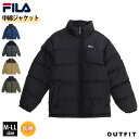 中綿ジャケット レディース メンズ FILA フィラ アウター ブルゾン スポーツブランド おしゃれ ジャンパー 秋 冬 ファッション 防寒 対策 あったか ブラック 黒 ネイビー カーキ ベージュ カジュアル ストリート ユニセックス 男女兼用 中学生 高校生 karlasの商品画像