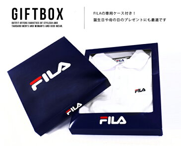 【ギフトボックス付】 FILA フィラ ポロシャツ レディース 長袖 おしゃれ かわいい ブランド 人気 スポーツ ロング ゴルフウェア 女性 トップス シンプル 刺繍 ロゴ 黒 白 紺 大人 学生 カジュアル 春 秋 レディースファッション カットソー 鹿の子 お祝い 母の日 早割