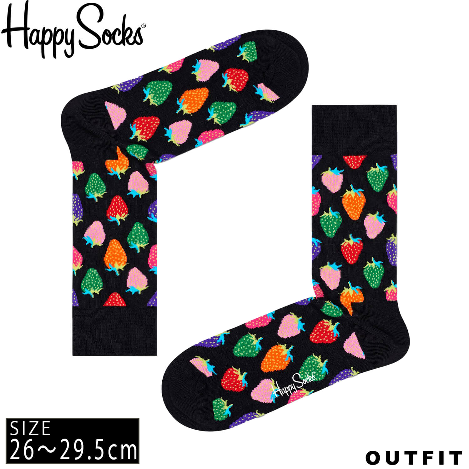 HappySocks ハッピーソックス メンズ 靴下 クルー