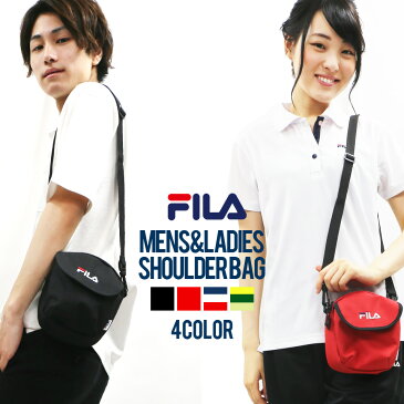 FILA フィラ ミニショルダー レディース サコッシュ メンズ ショルダーバッグ 小さめ 軽量 軽い ブランド 人気 ポーチ おしゃれ サブバッグ バッグインバッグ フラップ 黒 紺 赤 大人 可愛い 高校生 FM2096 斜めがけバッグ