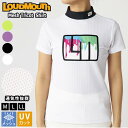 ラウドマウス Tシャツ 半袖 春夏 レディース ゴルフウェア モックネック ストレッチ 伸縮性 UVカット 紫外線対策 メッシュ 通気性 スポーツブランド ワン...