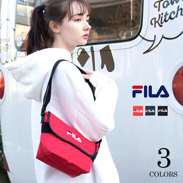 【ポイント10倍】 FILA フィラ ショルダーバッグ メンズ レディース ブランド 斜めがけ 大人 子供 小さめ ミニ 軽量 軽い ミニショルダー ポシェット ファッション 安い 黒 ブラック 赤 ネイビー 鞄 小さい 男女兼用 ユニセックス カジュアル outfit 父の日 実用的