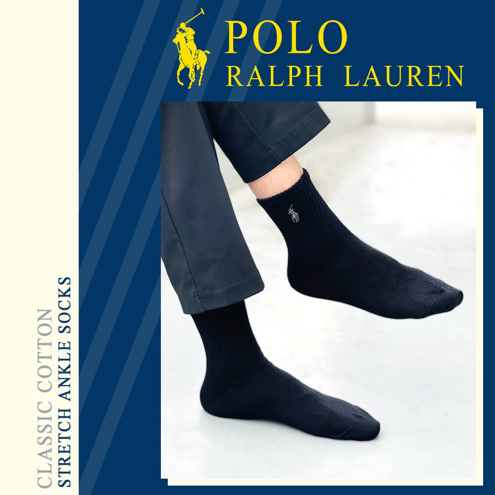 【6足セット】ラルフローレン Ralph Lauren POLO 靴下 メンズ 6足組 3足2セット 25〜27cm おしゃれ ソックス ブランド パック まとめ買い 底パイル プレゼント ギフト ホワイト グレー ネイビー ブラック 実用的 ポイント消化 セット割 お得 outfit