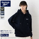 Reebok リーボック パーカー フーディー 長袖 レディース メンズ 春 秋 冬 プルオーバー スウェット プルパーカー 裏毛 ワンポイントロゴ パイピング...