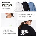 Reebok リーボック プルオーバー メンズ 長袖 春 夏トレーナー スウェット 裏毛 フェイク衿 ワンポイント ブランド ロゴ レディース ユニセックス 男女兼用 黒 白 青 M L LL 2024ss karlas別注 3