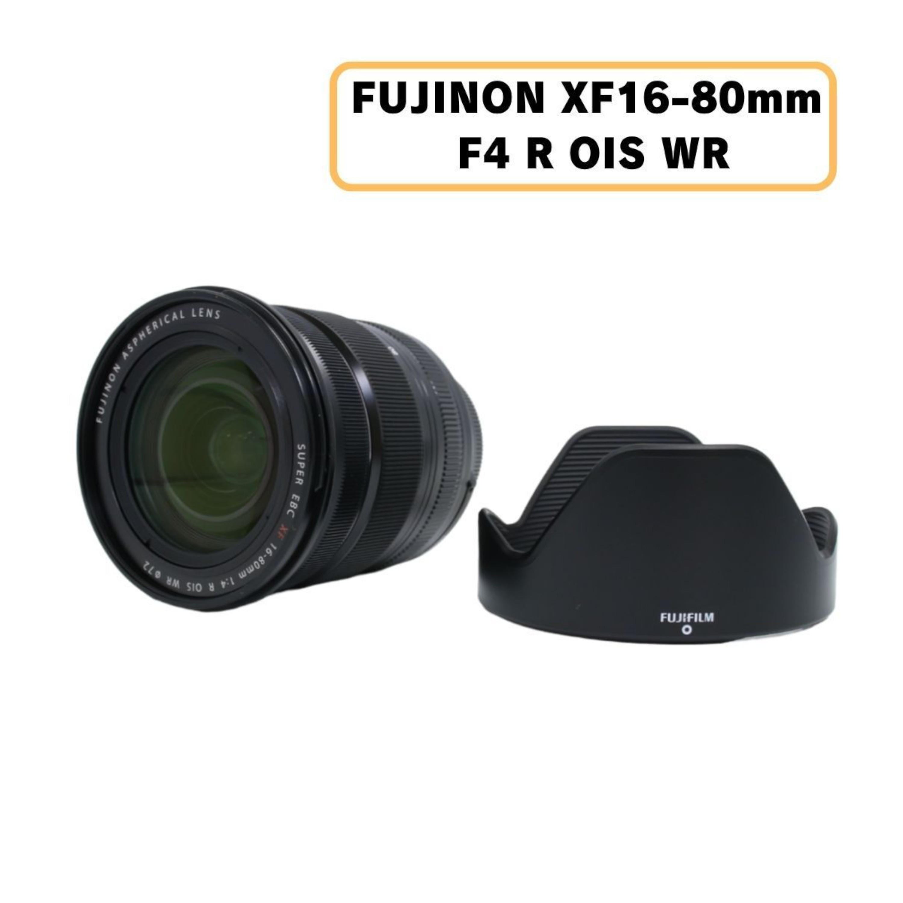 [S]富士フイルム FUJINON XF16-80mm F4 R OIS WR 標準ズームレンズ