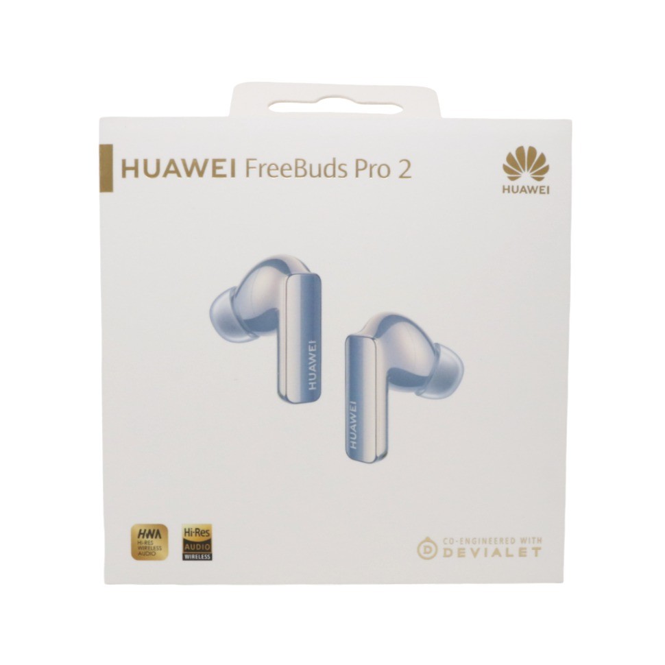 中古 HUAWEI FreeBuds Pro 2 完全ワイヤレスイヤホン シルバーブルー 非常に良い(A)