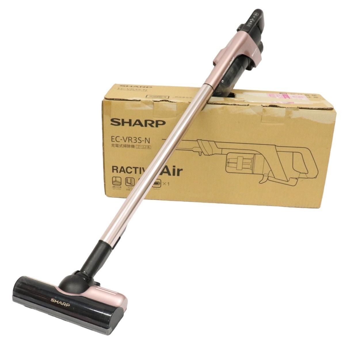 ☆新古美品(欠品あり)SHARP ECAR9 W スティッククリーナー 本体