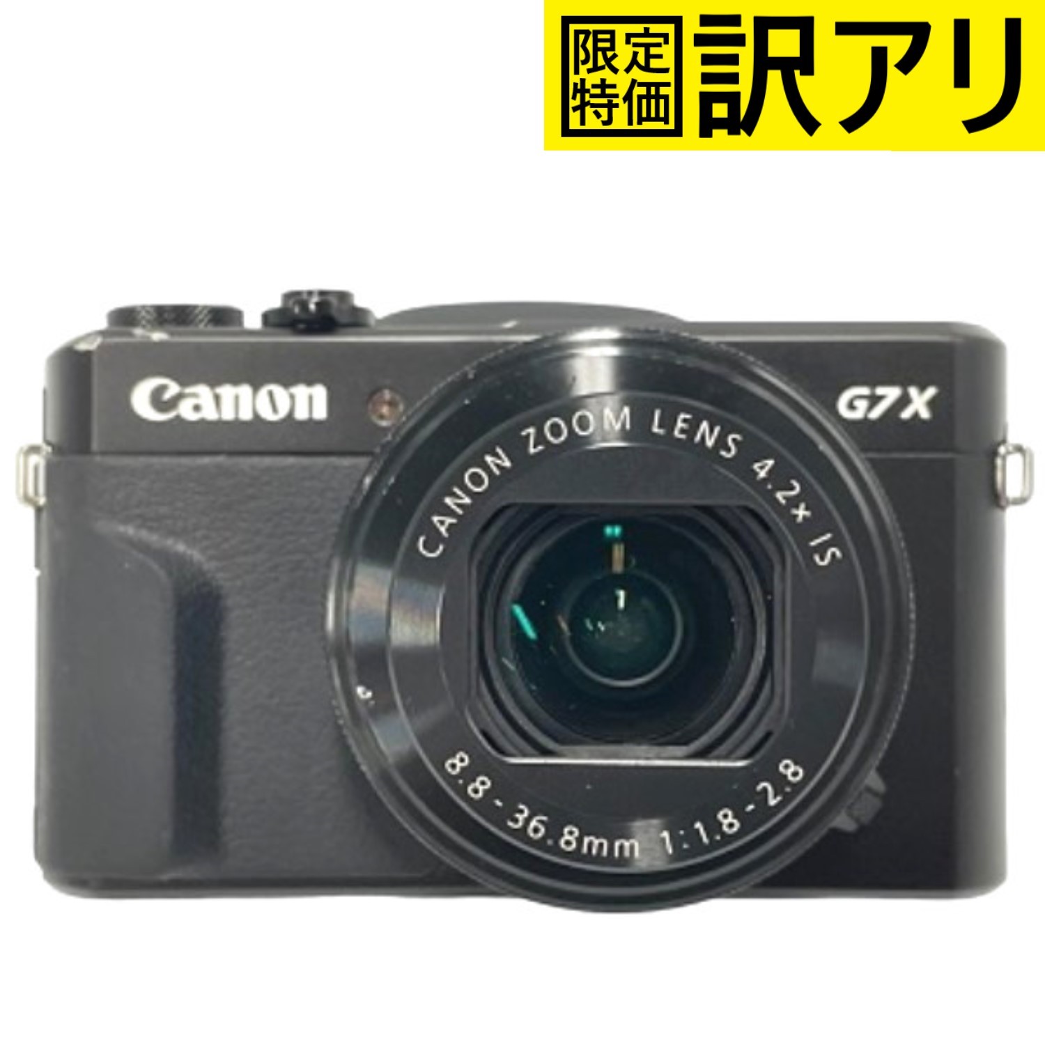[中古] Canon PowerShot G7 X Mark II コンパクトデジタルカメラ [難あり(D)]