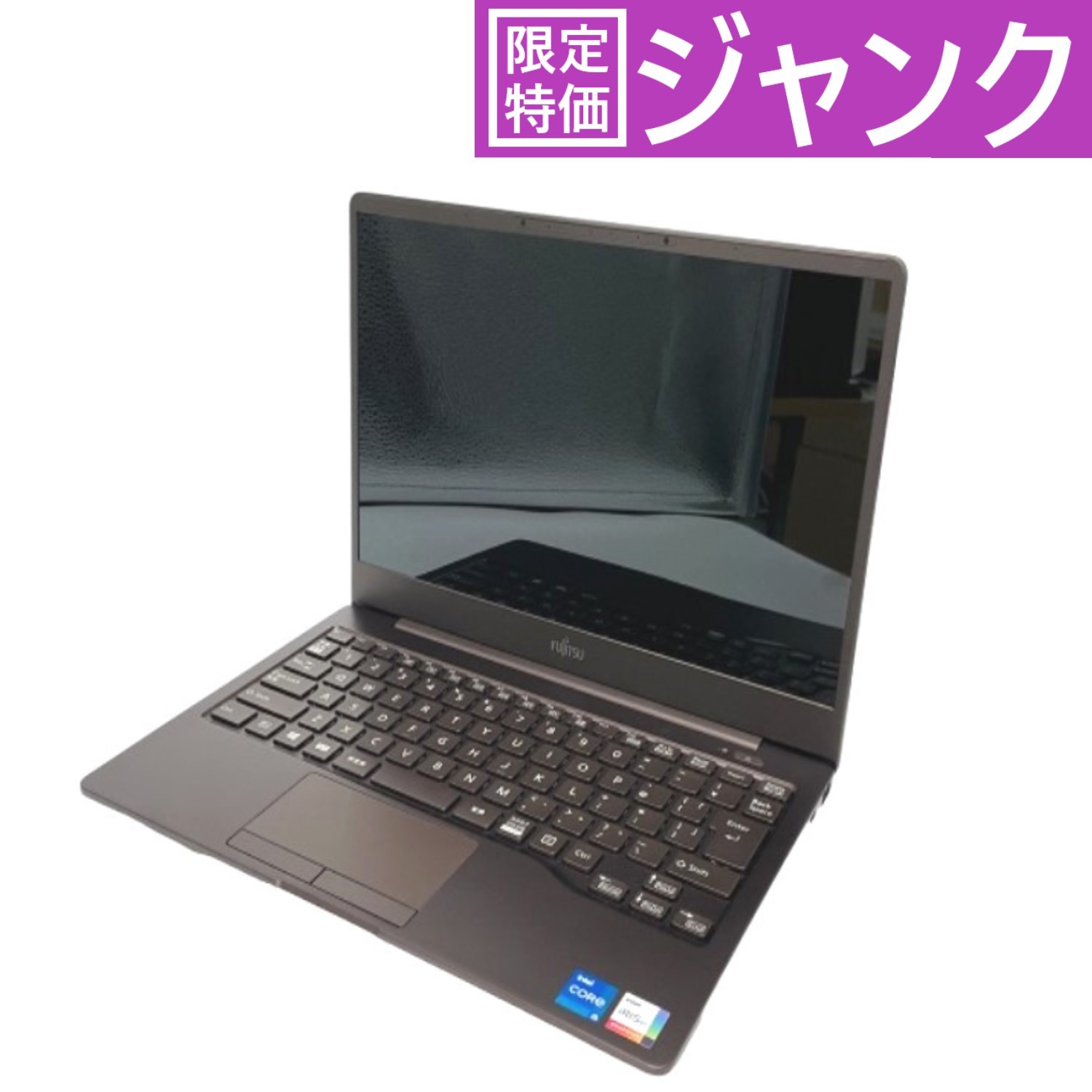 ジャンク 富士通 LIFEBOOK ノートパソコン FMVC75E3M( Core i5-1135G7 / 13.3型/ 8GB/ Windows 10 Home 64bt) 難あり(D)