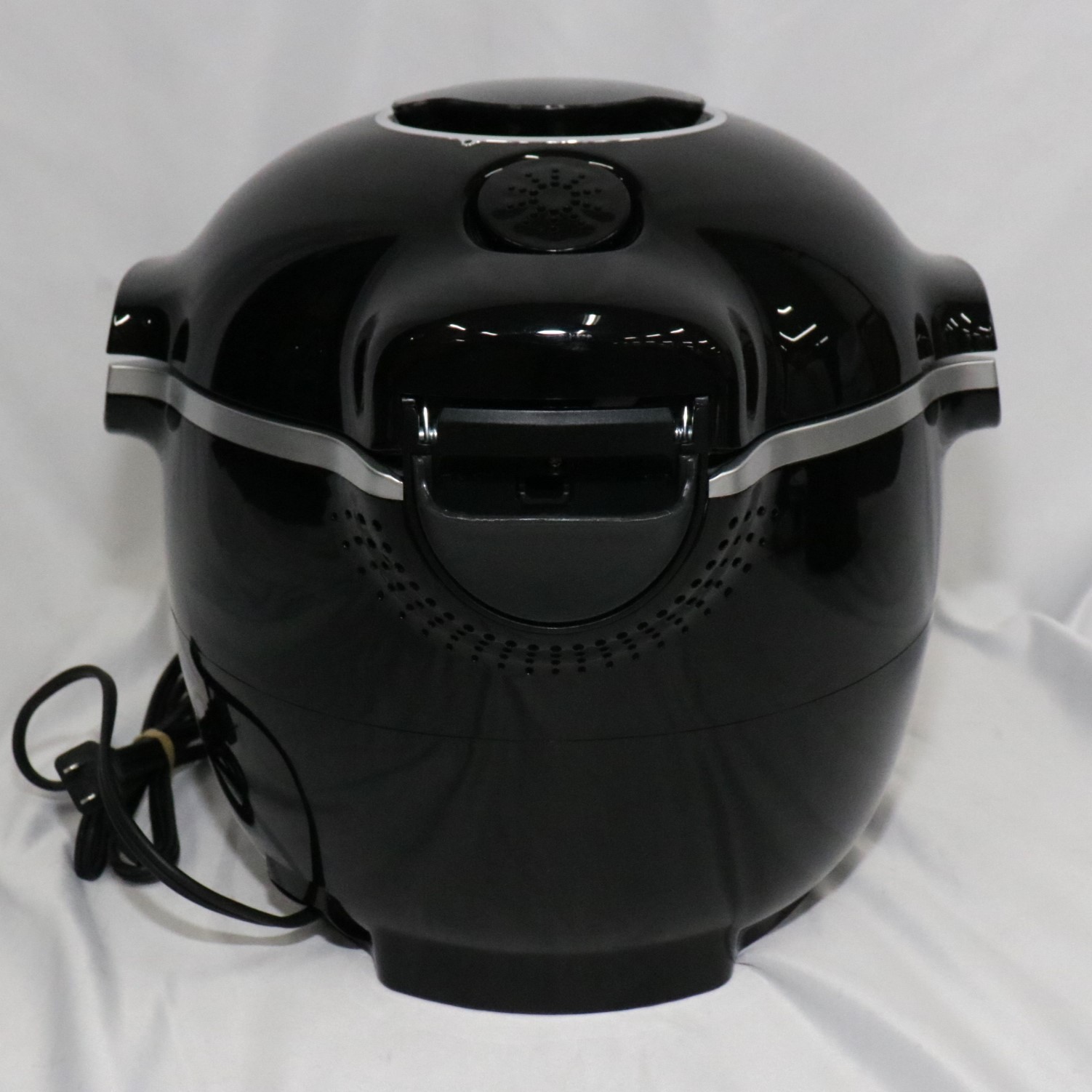 レンティオ アウトレットの[中古] ティファール クックフォーミー 6L[cy8718jp] cy8718jp ブラック [良い(B)]｜アングル2