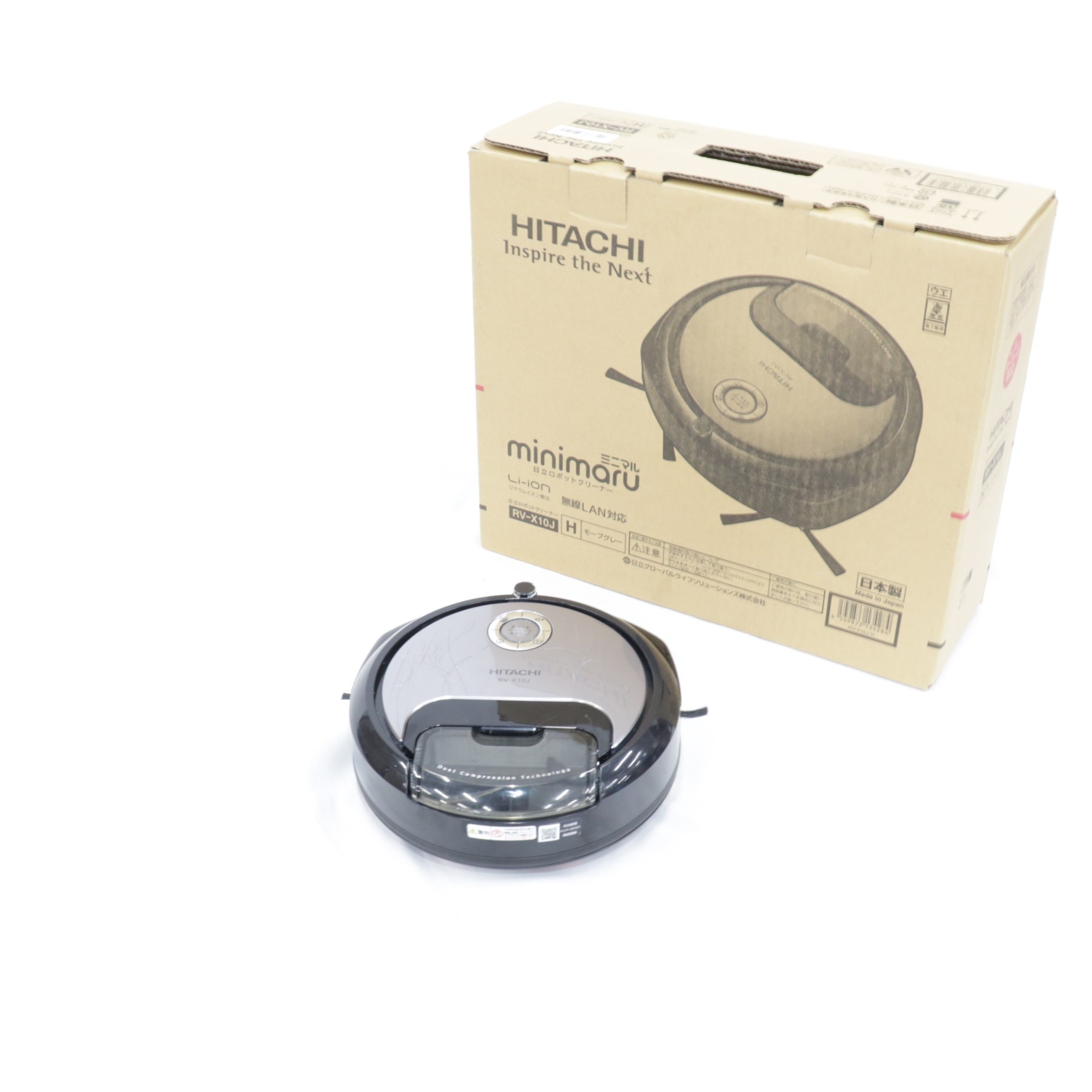 [中古] ロボットクリーナー ミニマル 日立 RV-X10J rv-x10j rv-x10j[可(C)]