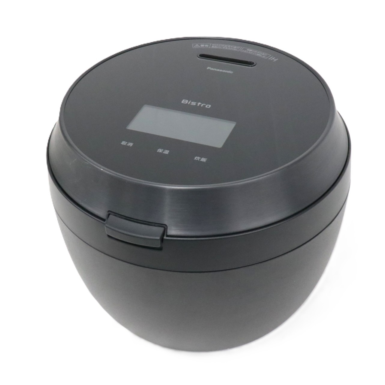Rakuten - [中古] [5.5合炊き] パナソニック 可変圧力IHジャー炊飯器 ビストロ Vシリーズ SR-V10BB sr-v10bb-k ブラック [良い(B)]