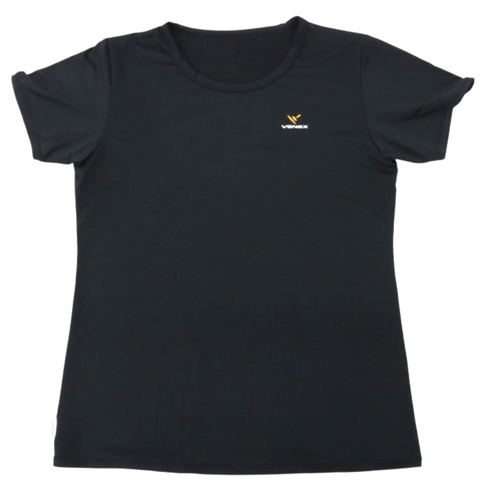 Rakuten - [中古] VENEX（ベネクス） リフレッシュ Tシャツ半袖 レディース XLサイズ ブラック refresh-6706-xl[良い(B)]