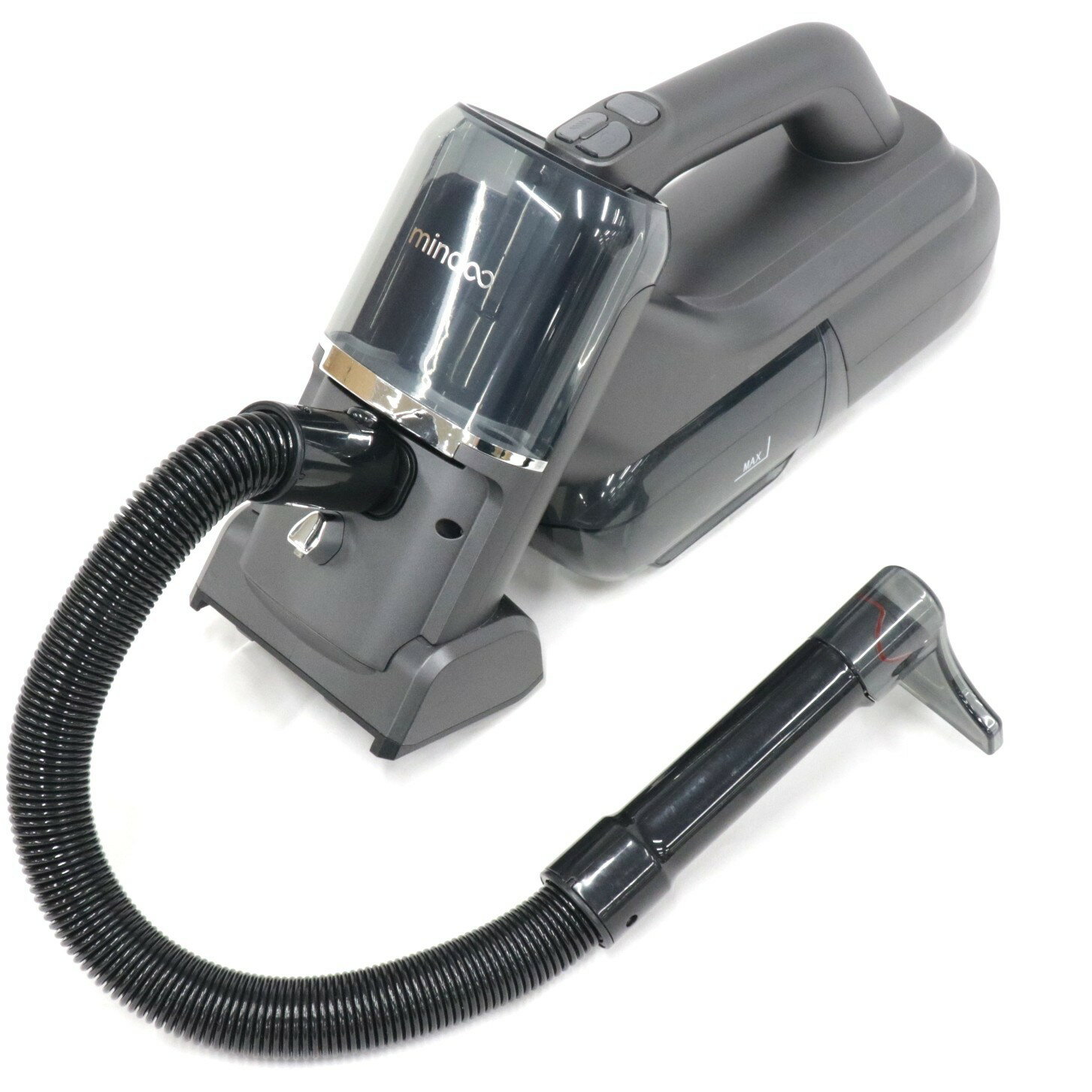 樂天商城 - 【ポイント5倍：6/20 20時〜エントリー必須】[中古] Mindoo PureX MIPN001 カーペットクリーナー mip-n001-blk ブラック [良い(B)]