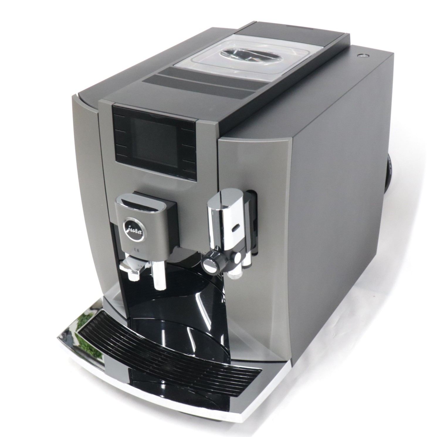 [中古] ユーラ(JURA) E8 Dark Inox 全自動コーヒーメーカー　jura-e8-36 [良い(B)]