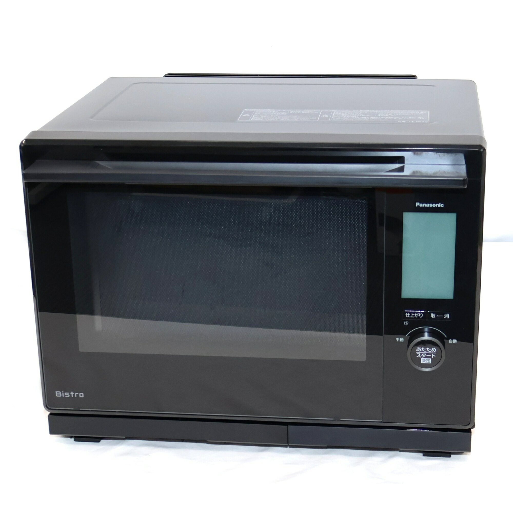 Rakuten - [中古] [30L]パナソニック ビストロ NE-BS9D スチームオーブンレンジ　ne-bs9d-k ブラック [良い(B)]